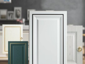 橱柜门板PVC吸塑模压板门鞋柜衣柜橱柜酒柜门免喷吸塑热熔胶膜