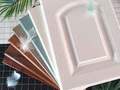 吸塑免喷胶膜耐撕环保粘性强现代简约厨房装饰热熔胶膜